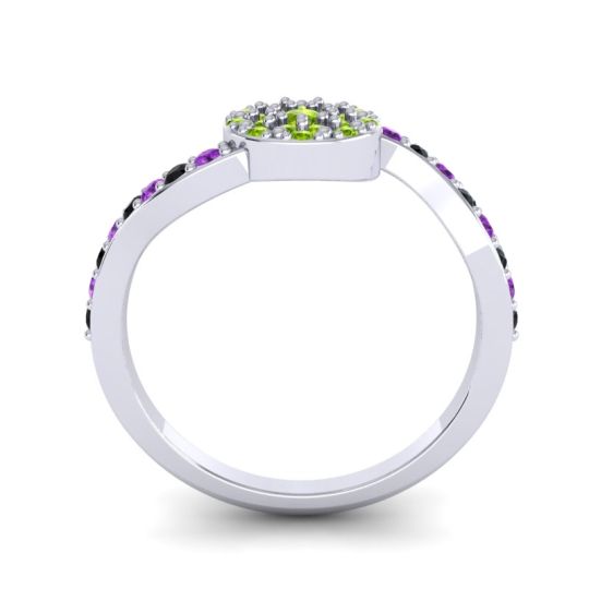 Petite Floral Pave Jurni Ring
