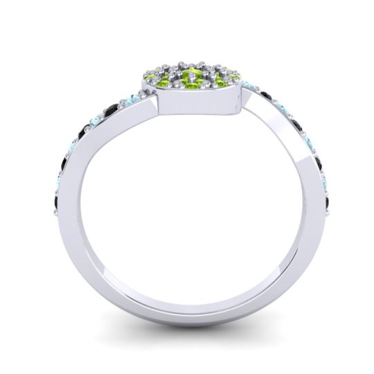 Petite Floral Pave Jurni Ring