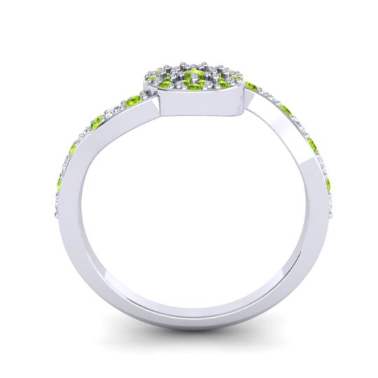 Petite Floral Pave Jurni Ring