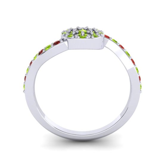 Petite Floral Pave Jurni Ring