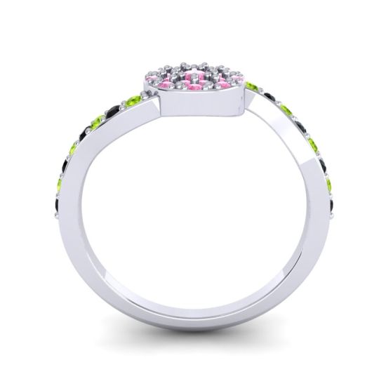 Petite Floral Pave Jurni Ring