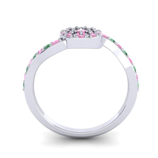Petite Floral Pave Jurni Ring