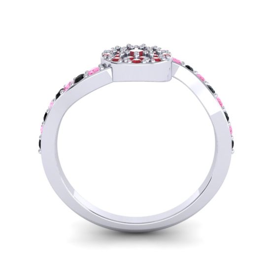 Petite Floral Pave Jurni Ring