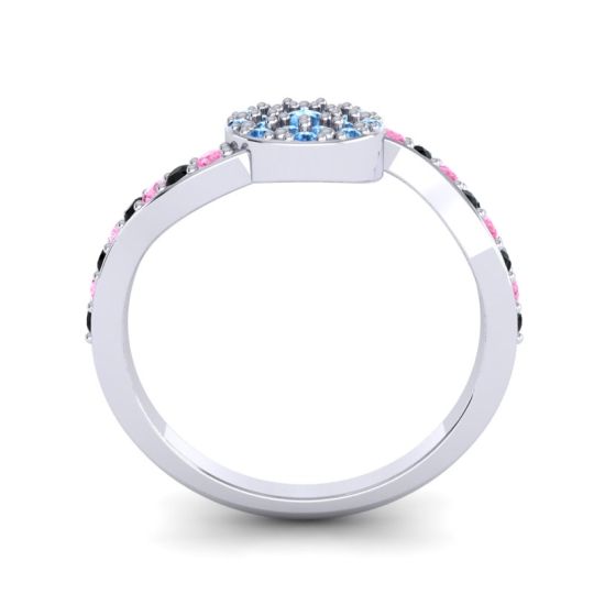 Petite Floral Pave Jurni Ring