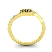 Petite Floral Pave Jurni Ring