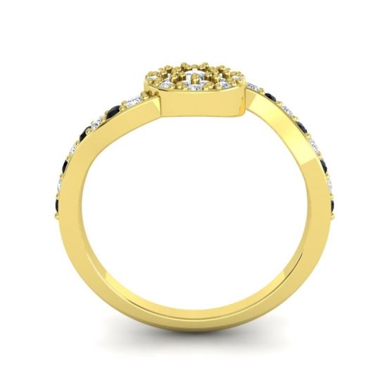 Petite Floral Pave Jurni Ring