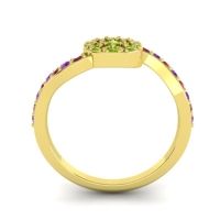 Petite Floral Pave Jurni Ring