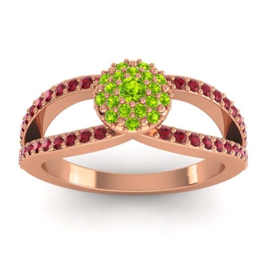 Statement Floral Pave Pula Ring