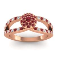 Statement Floral Pave Pula Ring