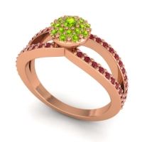 Statement Floral Pave Pula Ring
