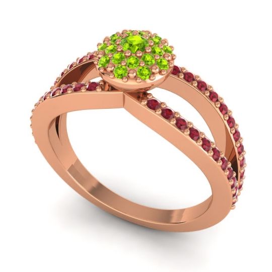 Statement Floral Pave Pula Ring