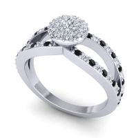 Statement Floral Pave Pula Ring
