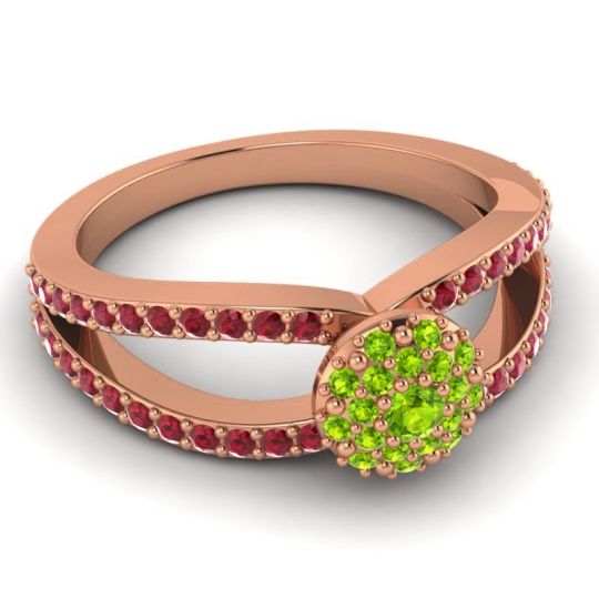 Statement Floral Pave Pula Ring