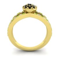 Statement Floral Pave Pula Ring