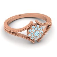 Statement Floral Pave Tantu Ring