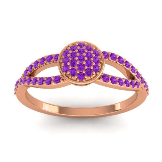 Statement Floral Pave Mudrita Ring