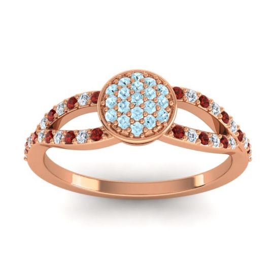 Statement Floral Pave Mudrita Ring