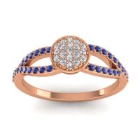 Statement Floral Pave Mudrita Ring