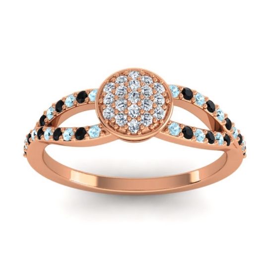 Statement Floral Pave Mudrita Ring