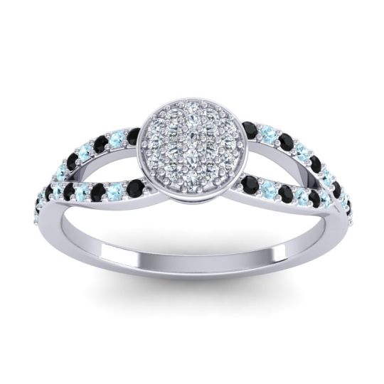 Statement Floral Pave Mudrita Ring