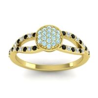 Statement Floral Pave Mudrita Ring