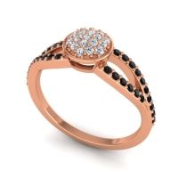 Statement Floral Pave Mudrita Ring