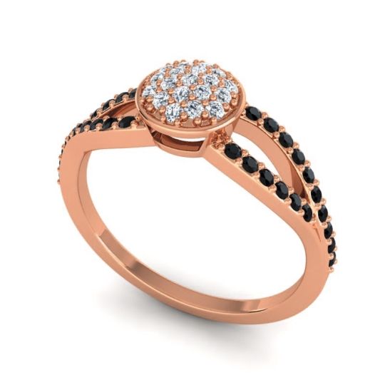 Statement Floral Pave Mudrita Ring