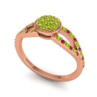 Statement Floral Pave Mudrita Ring