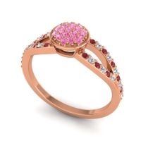 Statement Floral Pave Mudrita Ring
