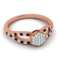 Statement Floral Pave Mudrita Ring