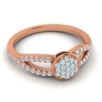 Statement Floral Pave Mudrita Ring
