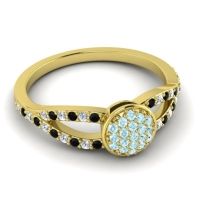 Statement Floral Pave Mudrita Ring