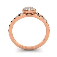 Statement Floral Pave Mudrita Ring