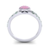 Statement Floral Pave Mudrita Ring