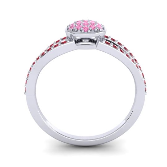 Statement Floral Pave Mudrita Ring