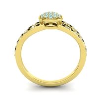 Statement Floral Pave Mudrita Ring