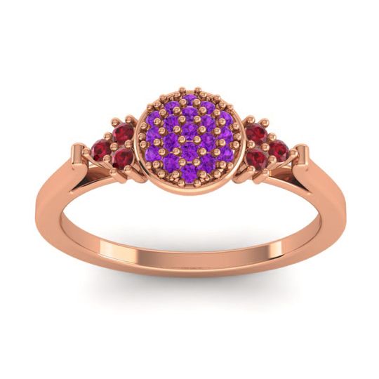 Statement Floral Pave Citi Ring
