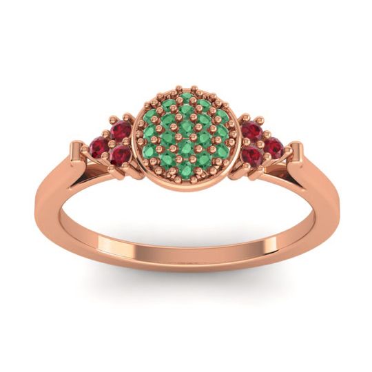 Statement Floral Pave Citi Ring