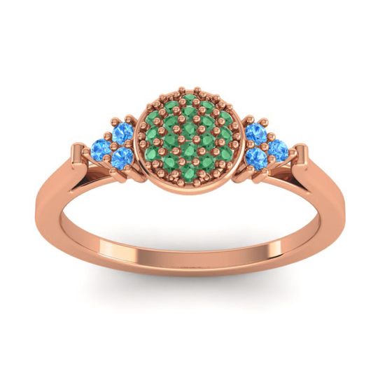 Statement Floral Pave Citi Ring