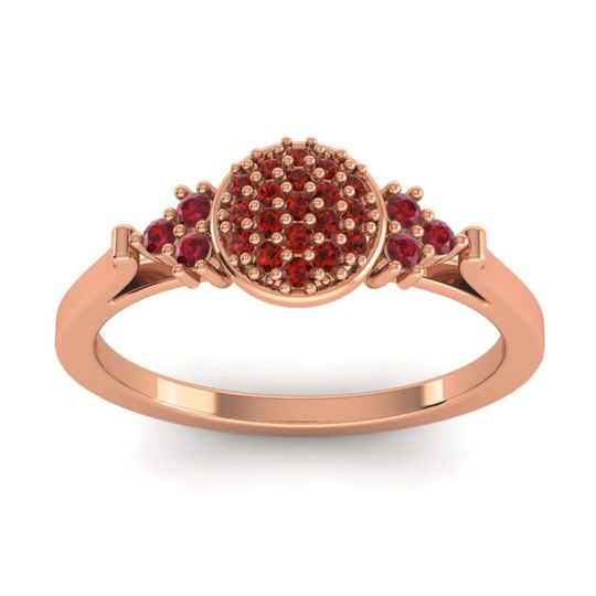 Statement Floral Pave Citi Ring