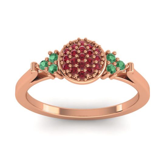 Statement Floral Pave Citi Ring