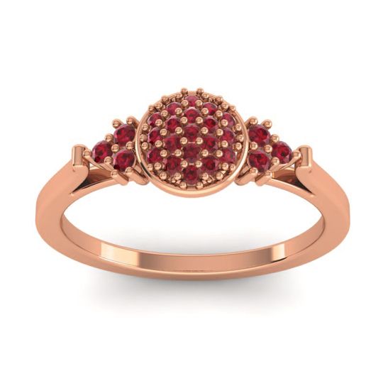 Statement Floral Pave Citi Ring