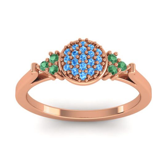 Statement Floral Pave Citi Ring