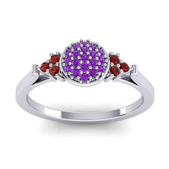 Statement Floral Pave Citi Ring