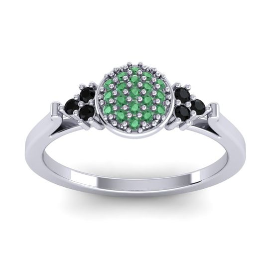 Statement Floral Pave Citi Ring