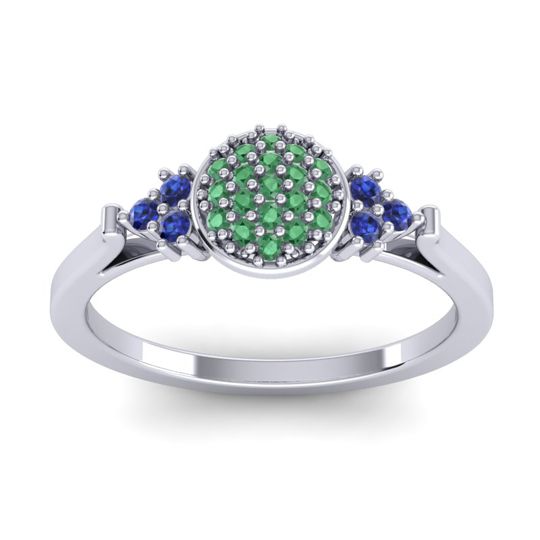 Statement Floral Pave Citi Ring
