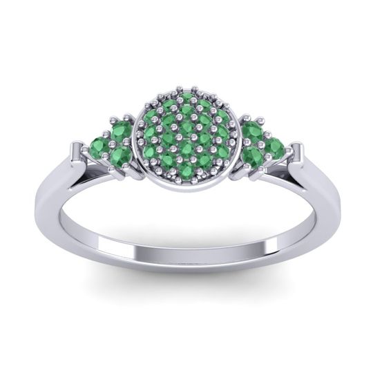 Statement Floral Pave Citi Ring