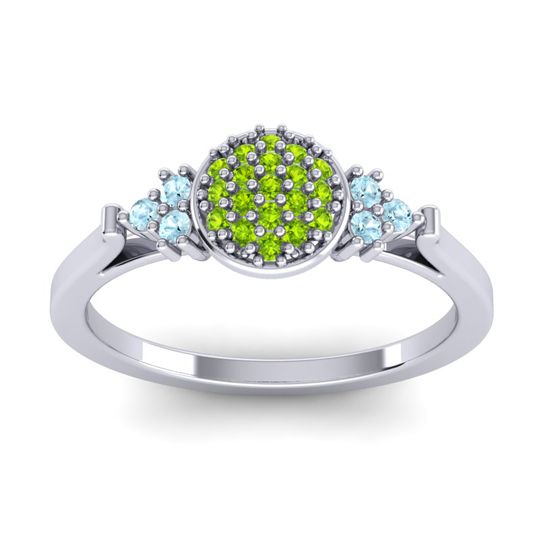 Statement Floral Pave Citi Ring