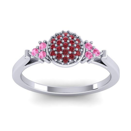 Statement Floral Pave Citi Ring