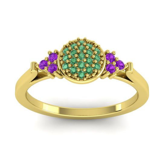 Statement Floral Pave Citi Ring